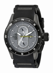 Invicta Watches : 1748 Quartz Multifunction Dial Black Polyurethane Women Watch