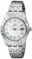 Invicta Watches : 17487 White Dial Stainless Steel Women Watch
