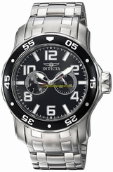 Invicta Watches : 17495 Black Quartz Men Watch
