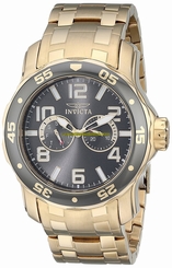 Invicta Watches : 17499 Grey Dial Stainless Steel Band Men Watch