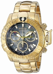Invicta Watches : 17501 Black Mother Of Pearl Quartz Men Watch