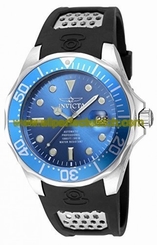 Invicta Watches : 17575 Blue Dial Silicone Band Men Watch
