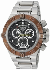Invicta Watches : 17609 Grey Dial Luminous Tachymeter Chronograph Measures Seconds Men Watch