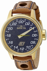Invicta Watches : 17709 Quartz Analog Brown Leather Men Watch