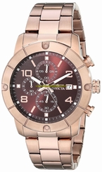Invicta Watches : 17766 Brown Dial Stainless Steel Band Men Watch