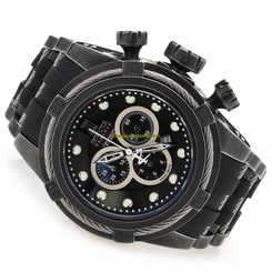 Invicta Watches : 17837 Black Dial Polyurethane Rubber Band Men Watch