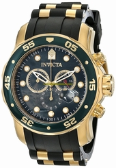 Invicta Watches : 17883 Black Mother Of Pearl Quartz Men Watch