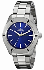 Invicta Watches : 17895SYB Blue Dial Stainless Steel Men Watch