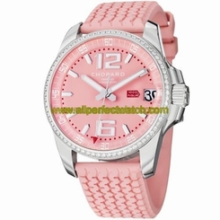Chopard Watches : 178997-3001 Automatic Pink Rubber Limited Edition Women Watch