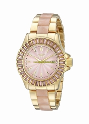 Invicta Watches : 17942 Pink Dial Stainless Steel Band Women Watch
