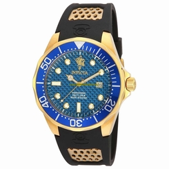 Invicta Watches : 17970 Blue Carbon Fiber Quartz Men Watch