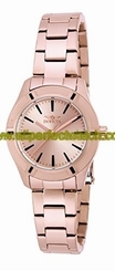 Invicta Watches : 18031 Rose Gold Dial Stainless Steel Women Watch