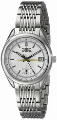 Invicta Watches : 18064 Silver Dial Stainless Steel Band Women Watch