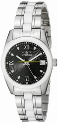 Invicta Watches : 18147 Black Dial Ceramic Band Women Watch