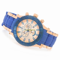 Invicta Watches : 18226 Gold Dial Stainless Steel Polyurethane Band Men Watch