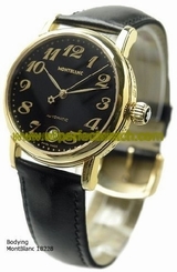 MontBlanc Watches : 18228 Automatic Gold Tone Men Watch