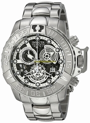 Invicta Watches : 18233 Gunmetal Skeleton Quartz Men Watch