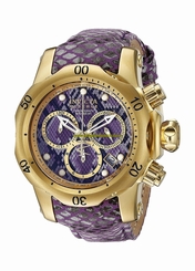 Invicta Watches : 18313 Quartz Chronograph Date Leather Women Watch