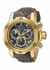 Invicta Watches : 18315 Quartz Chronograph Date Leather Women Watch
