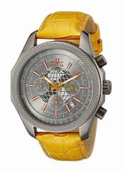 Invicta Watches : 18439 Quartz Chronograph Date Orange Leather Men Watch