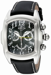 Invicta Watches : 18442 Black Dial Stainless Steel Band Men Watch