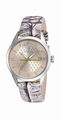 Invicta Watches : 18468 Beige Dial Leather Band Women Watch