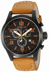 Invicta Watches : 18498 Black Dial Water-resistant Men Watch