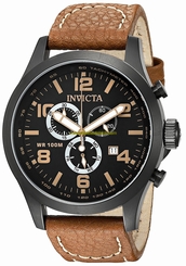 Invicta Watches : 18499 Black Dial Water-resistant Men Watch
