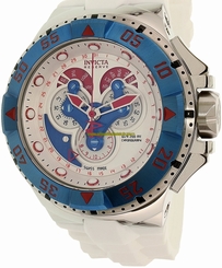 Invicta Watches : 18562 Silver Dial Calendar Men Watch
