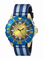 Invicta Watches : 18618 Yellow Dial Second-hand Men Watch