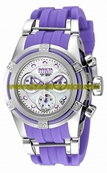 Invicta Watches : 18685 Mother Of Pearl Dial Polyurethane Band Women Watch