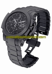 Invicta Watches : 18700 Black Dial Stainless Steel Men Watch