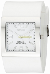 Invicta Watches : 18802 Quartz Analog White Polyurethane Women Watch