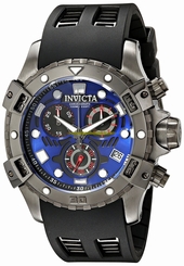 Invicta Watches : 18862 Blue Dial Stainless Steel Band Men Watch