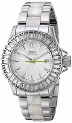 Invicta Watches : 18874 Silver Dial Stainless Steel Band Women Watch
