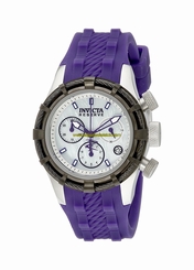 Invicta Watches : 18896 Quartz Chronograph Date Purple Silicone Women Watch