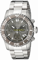 Invicta Watches : 18939 Grey Dial Stainless Steel Band Men Watch