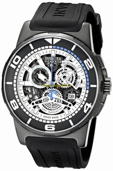 Invicta Watches : 18952 Quartz Chronograph Day Date Black Silicone Men Watch