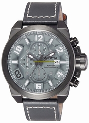 Invicta Watches : 18992 Grey Dial Luminous Chronograph Measures Seconds Men Watch