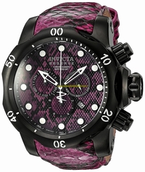 Invicta Watches : 19003 Quartz Chronograph Date Leather Men Watch