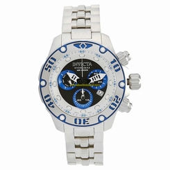 Invicta Watches : 19013 Black Dial Stainless Steel Band Men Watch