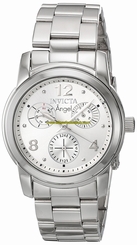 Invicta Watches : 19022 Silver Dial Stainless Steel Band Women Watch