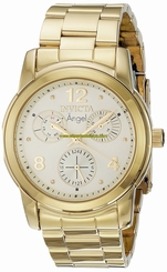 Invicta Watches : 19163 Gold-tone Quartz Women Watch