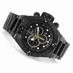 Invicta Watches : 19164 Black Dial Stainless Steel Band Men Watch