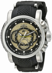 Invicta Watches : 19321 Quartz Chronograph Date Black Silicone Men Watch