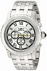 Invicta Watches : 19467 Silver Dial Stainless Steel Band Men Watch