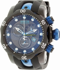 Invicta Watches : 19484 Black Dial Black Ion-plated Band Men Watch