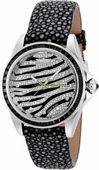 Invicta Watches : 19499 Black And White Dial Fixed Band Women Watch