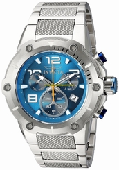 Invicta Watches : 19527SYB Blue Dial Caribbean Blue Sunray Dial Men Watch