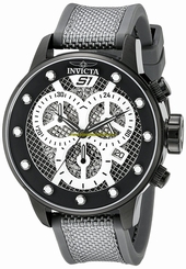 Invicta Watches : 19622 Quartz Chronograph Date Grey Nylon and Polyurethane Men Watch